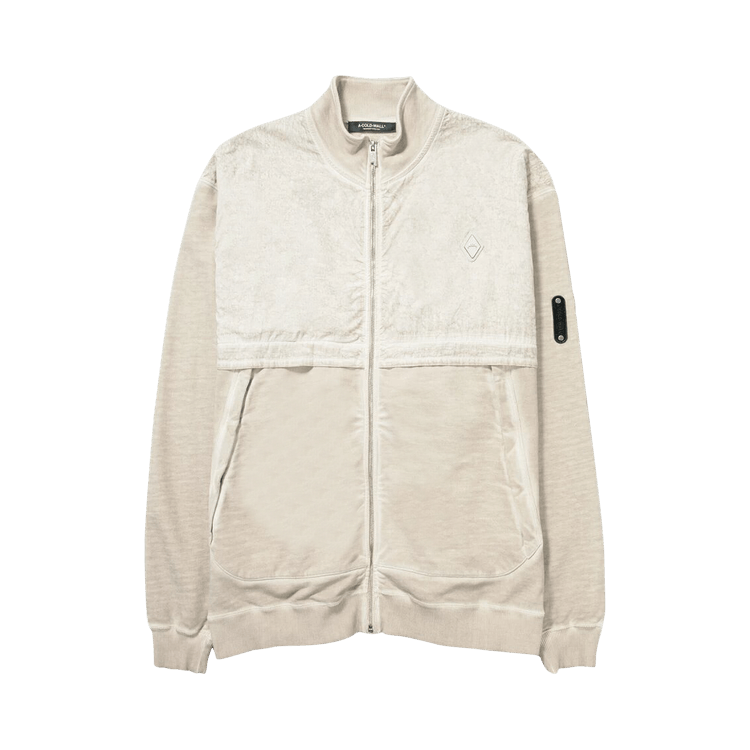 A-Cold-Wall* Wash Contrast Zip Up Jacket 'Bone'