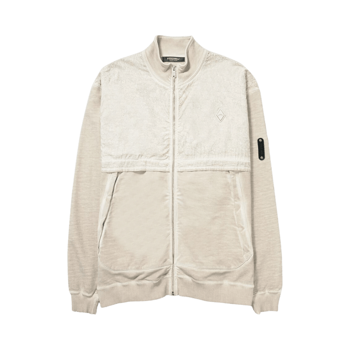 A-Cold-Wall* Wash Contrast Zip Up Jacket 'Bone'