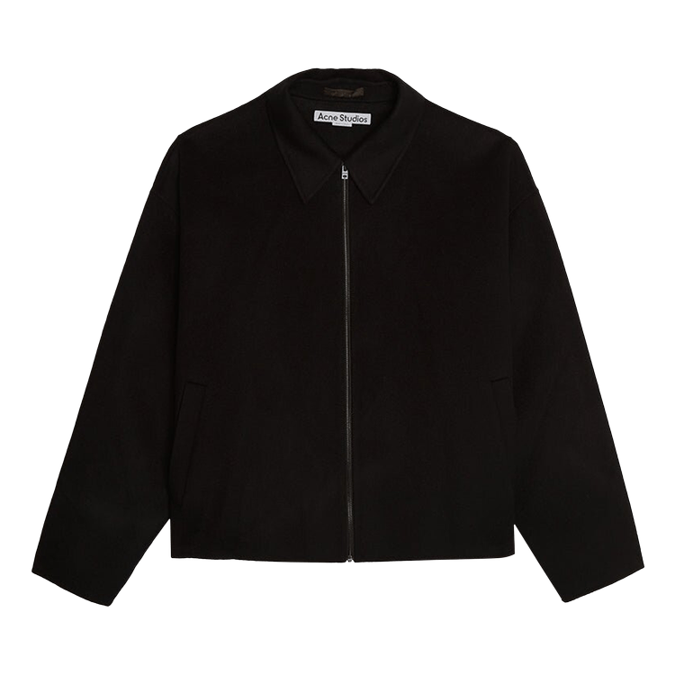 Acne Studios Wool Zipper Jacket 'Black'