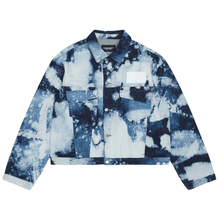 A-Cold-Wall* Hand Bleached Denim Jacket 'Blue'