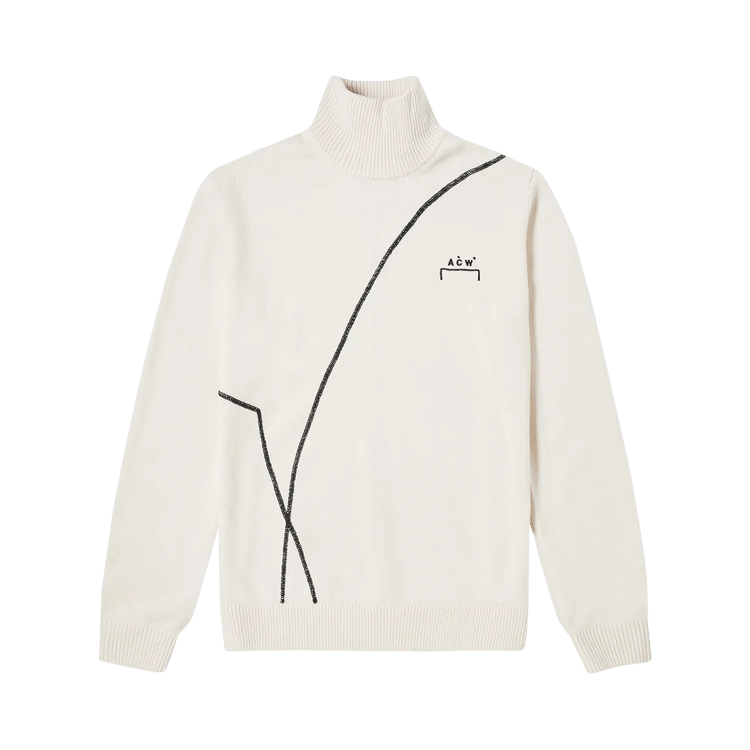 A-Cold-Wall* Overlock Knitted Turtleneck 'Bone'