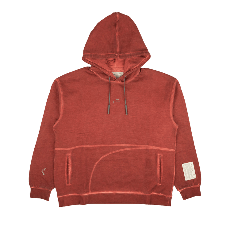 A-Cold-Wall* Classic Flat Overlock Hoodie 'Dark Rust'