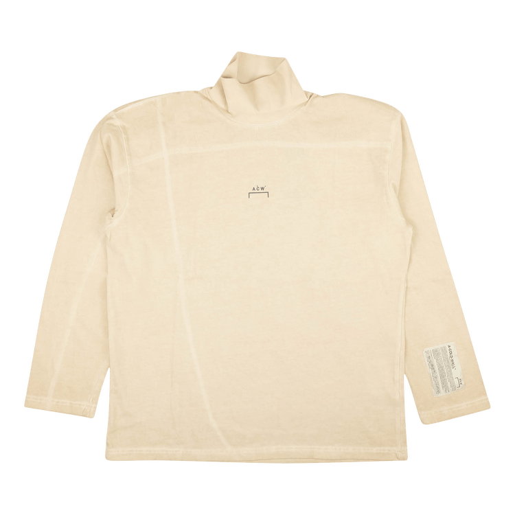 A-Cold-Wall* Flatlock Mock Neck Long Sleeve 'Taupe'