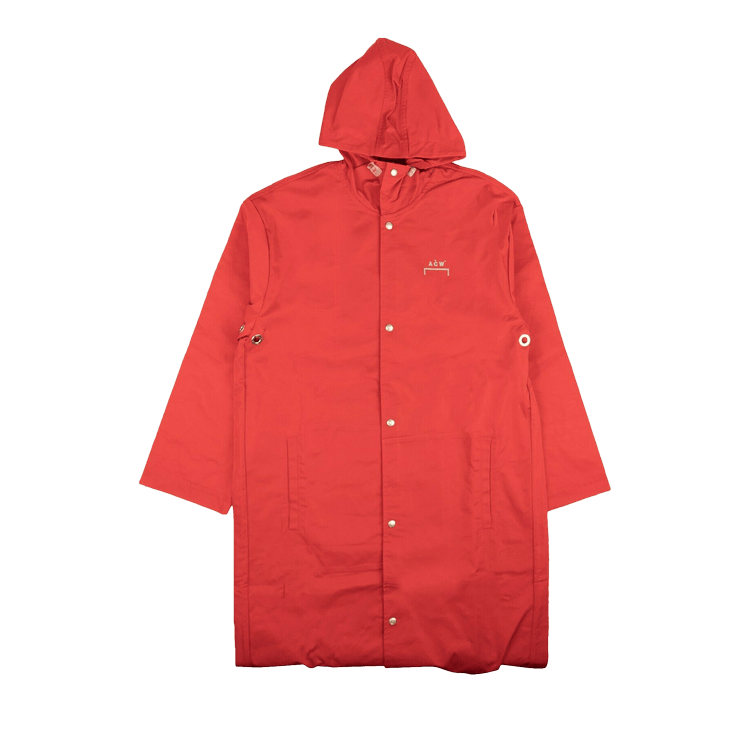 A-Cold-Wall* Rubberised Coat 'Red'