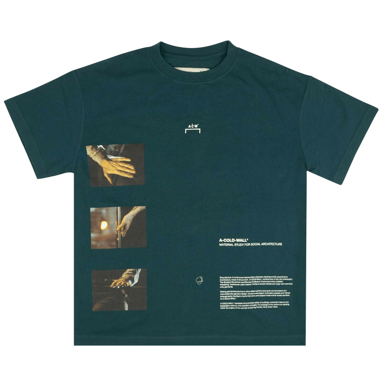 A-Cold-Wall* Glass Blower T-Shirt 'Deep Teal'