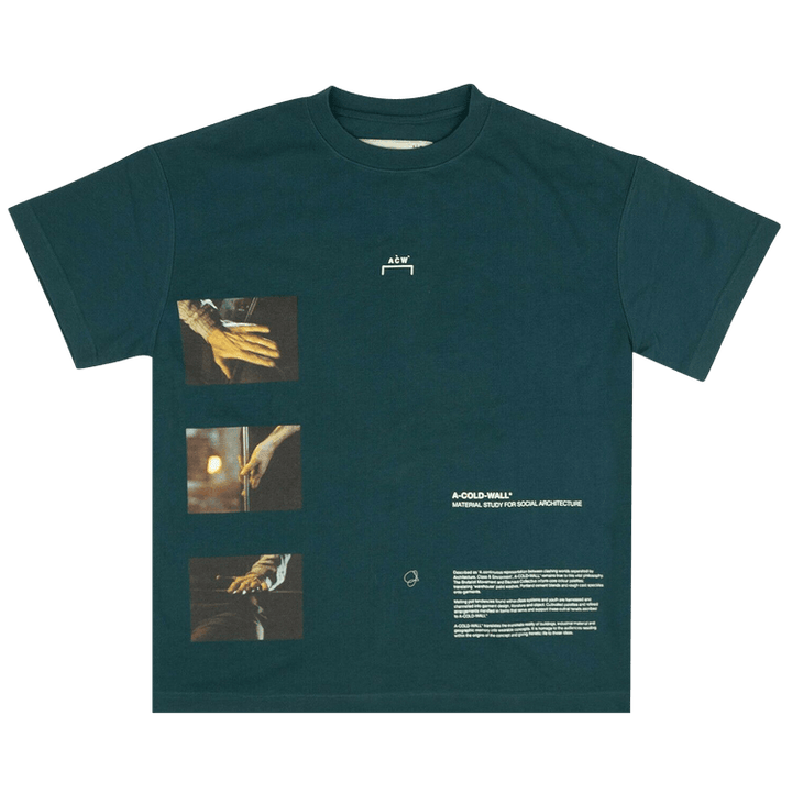 A-Cold-Wall* Glass Blower T-Shirt 'Deep Teal'
