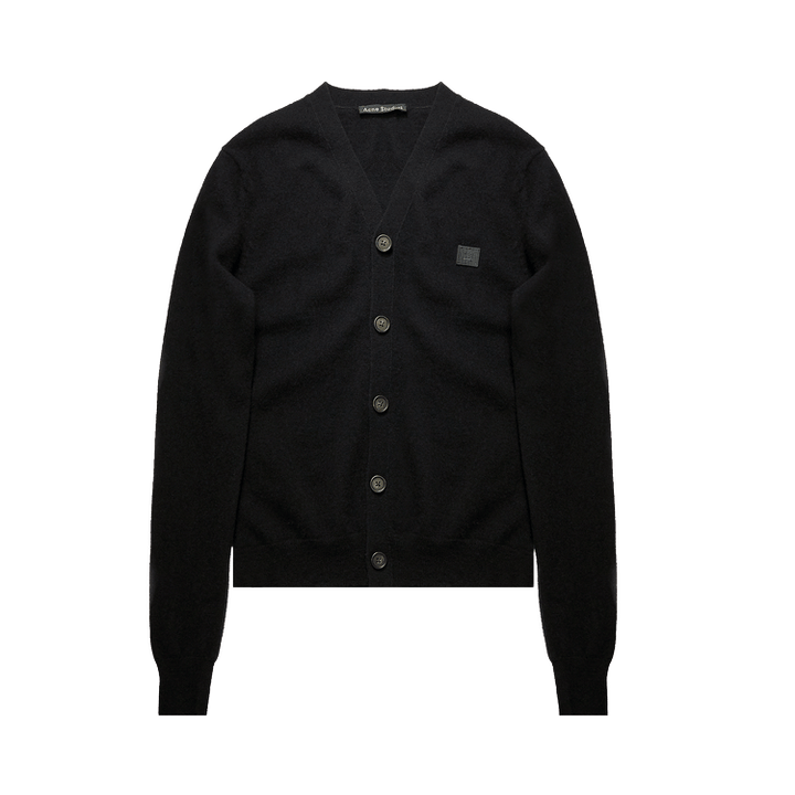Acne Studios V-Neck Wool Cardigan 'Black'