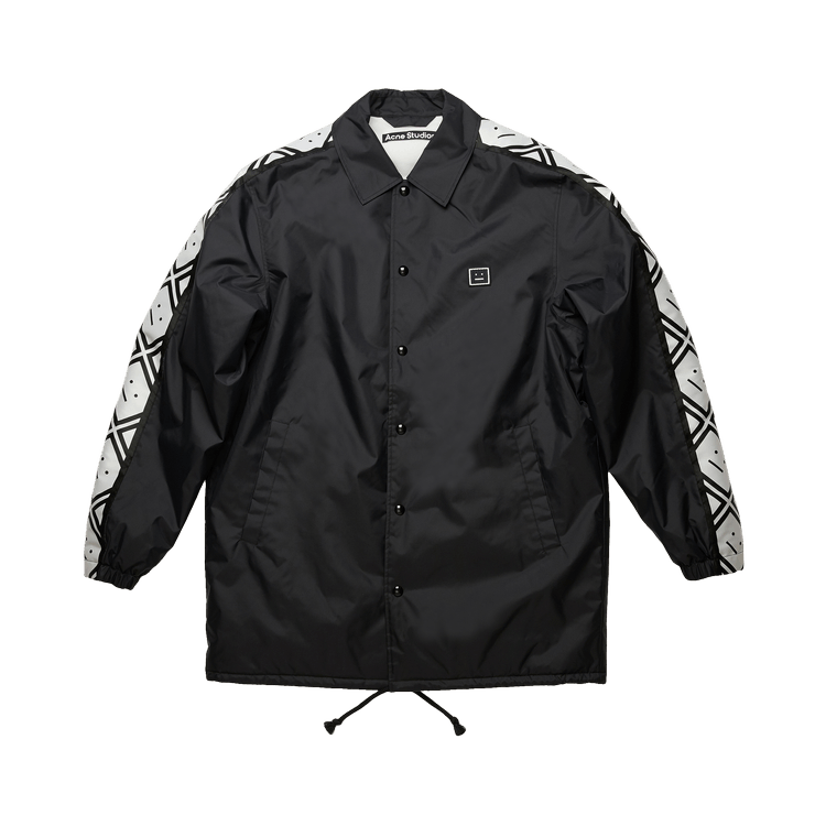 Acne Studios Face Motif Coach Jacket 'Black'