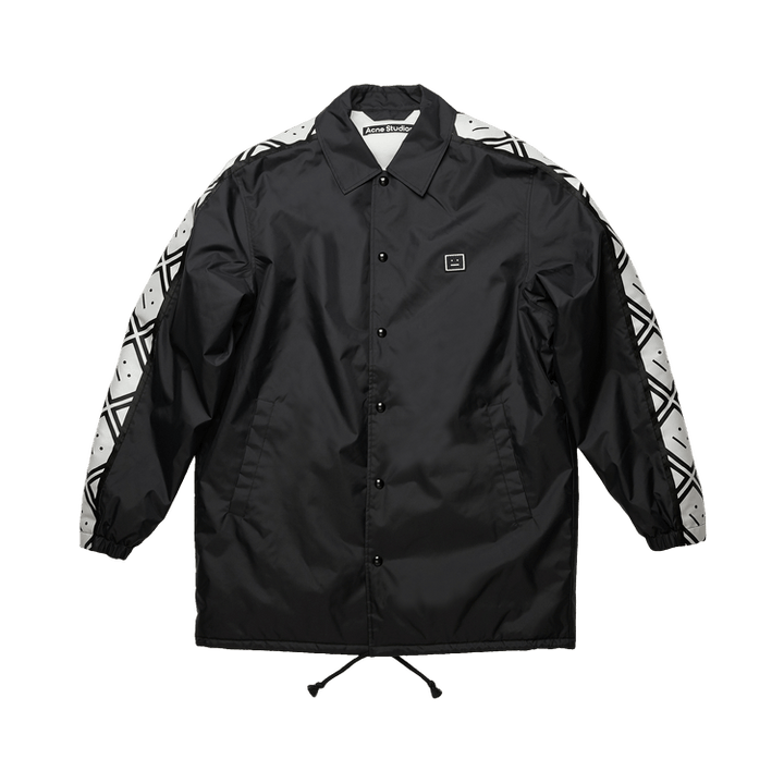 Acne Studios Face Motif Coach Jacket 'Black'