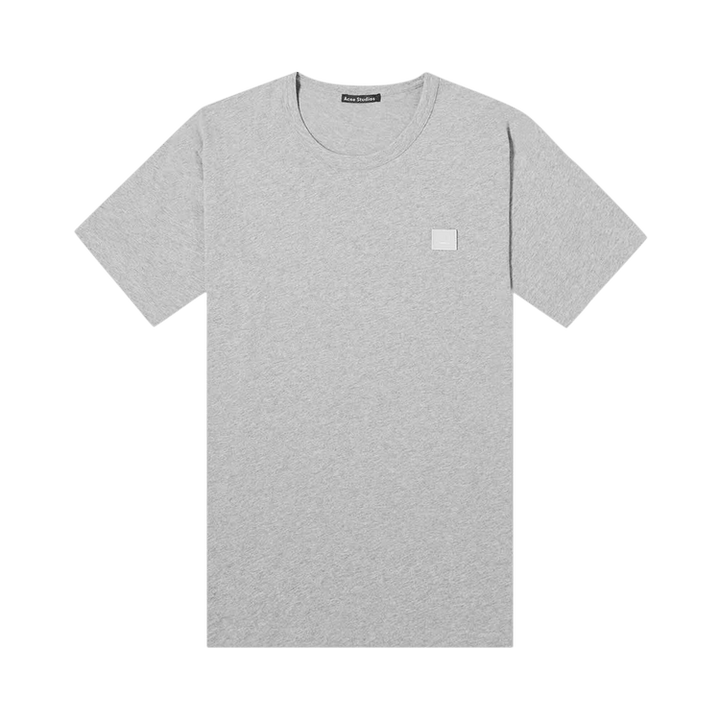 Acne Studios Nash Face T-Shirt 'Light Grey Melange'