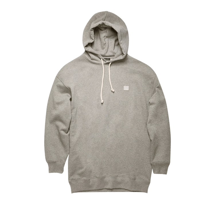 Acne Studios Oversized Hooded Sweatshirt 'Light Grey Melange'