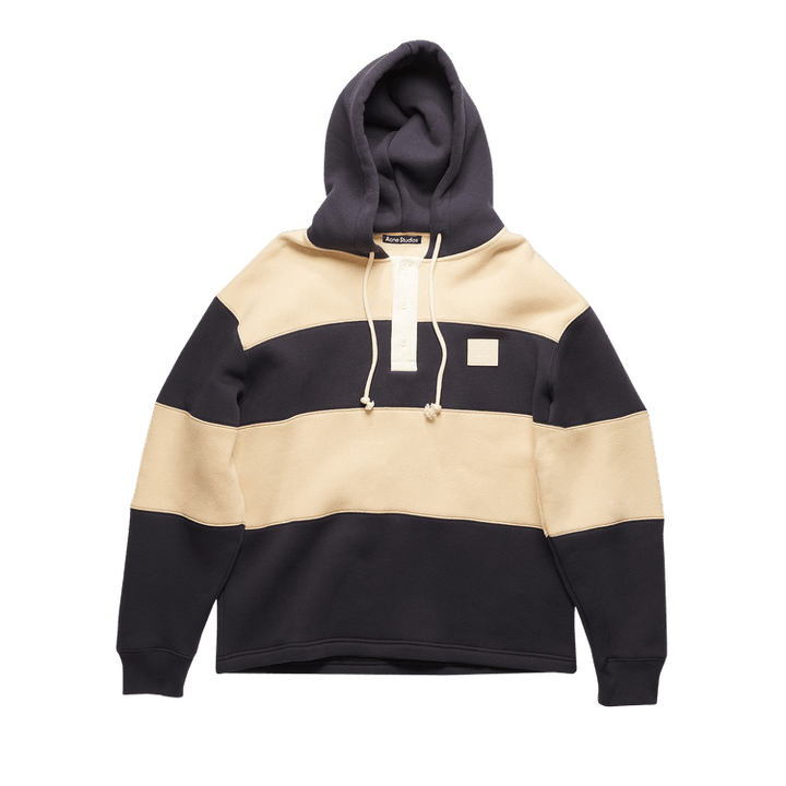 Acne Studios Hooded Rugby Sweatshirt 'Navy'