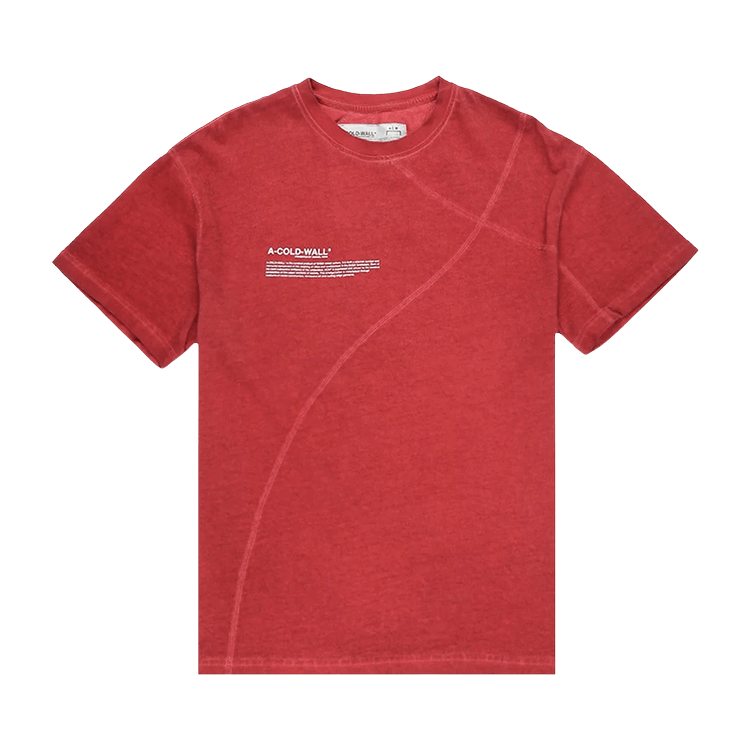 A-Cold-Wall* Mission Statement T-Shirt 'Dark Rust'