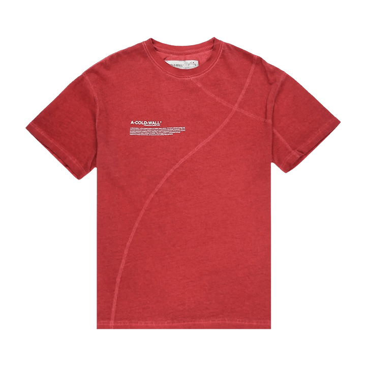 A-Cold-Wall* Mission Statement T-Shirt 'Dark Rust'