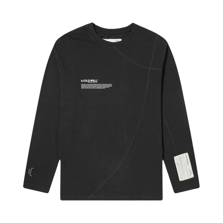 A-Cold-Wall* Core Mission Statement Long-Sleeve 'Black'