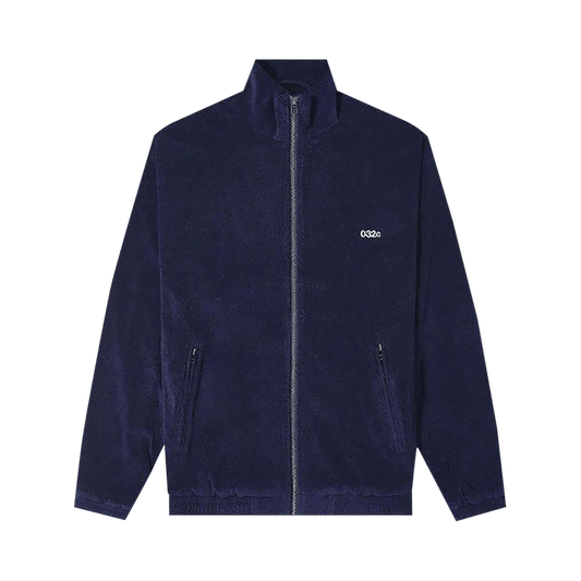 032C Logo Terry Jacket 'Navy Blue'