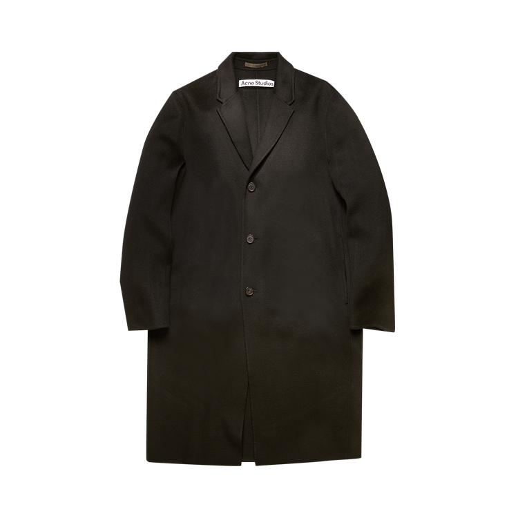 Acne Studios Double-Faced Wool Coat 'Black'