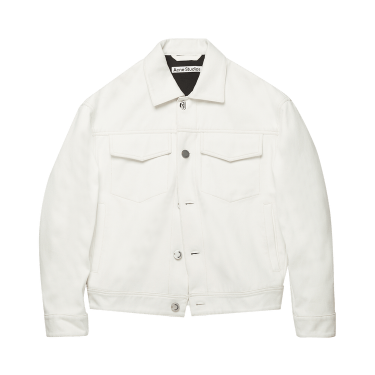 Acne Studios Cotton Twill Jacket 'Off White'