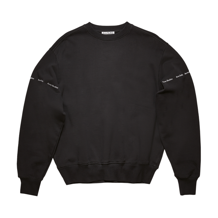 Acne Studios Logo Print Sweatshirt 'Black'