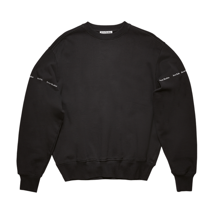 Acne Studios Logo Print Sweatshirt 'Black'