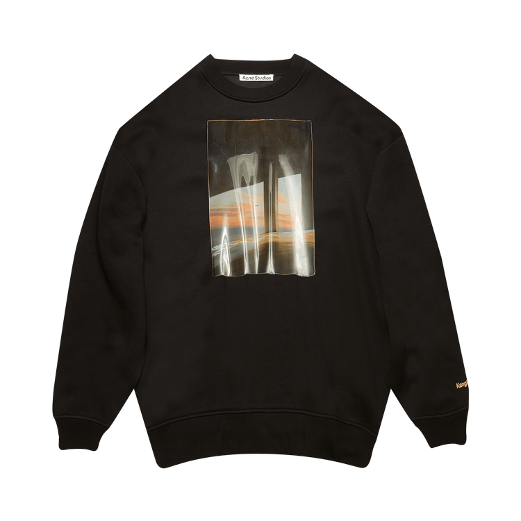 Acne Studios Landscape Print Sweatshirt 'Black'