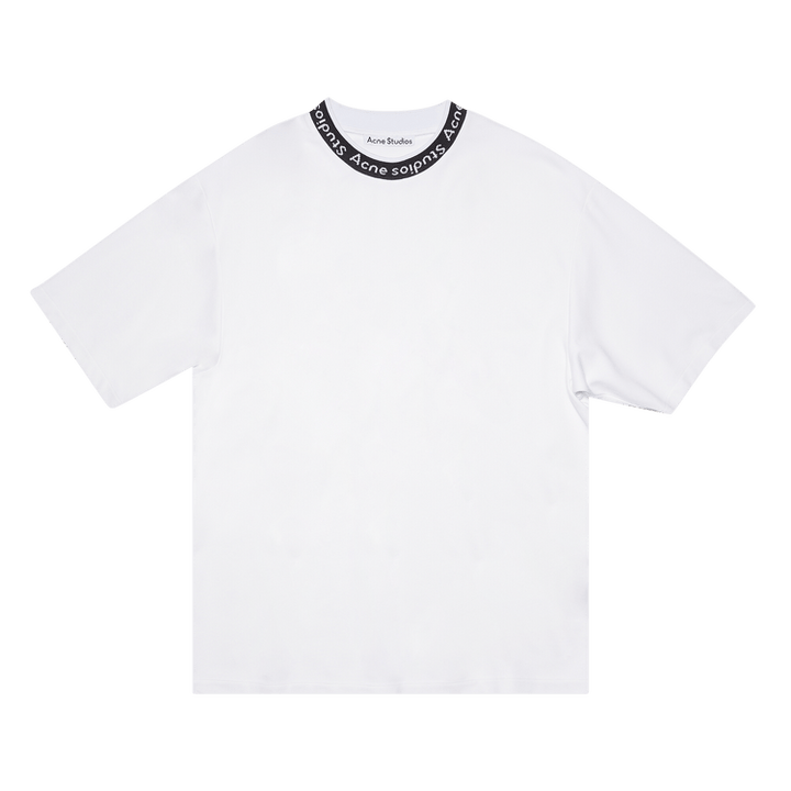 Acne Studios Logo Jacquard T-Shirt 'Optic White'
