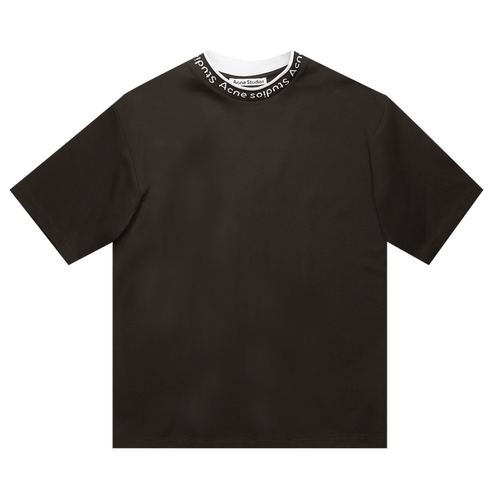 Acne Studios Logo Jacquard T-Shirt 'Black'