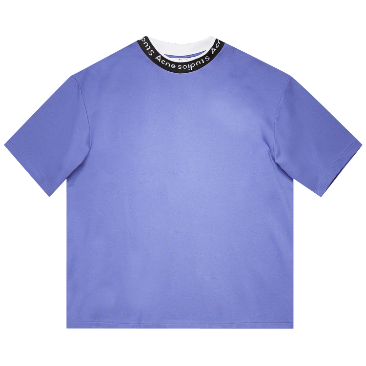 Acne Studios Logo Jacquard T-Shirt 'Dusty Purple'