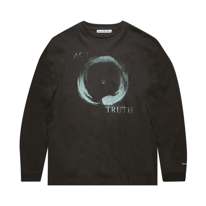 Acne Studios Mandala Print T-Shirt 'Black'