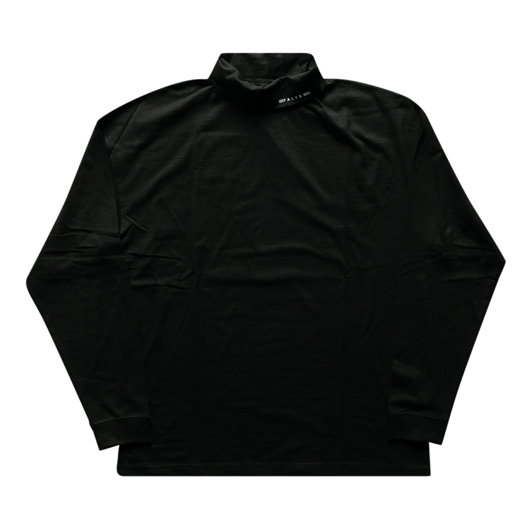 1017 ALYX 9SM Long-Sleeve Roll Neck Visual Tee 'Black'
