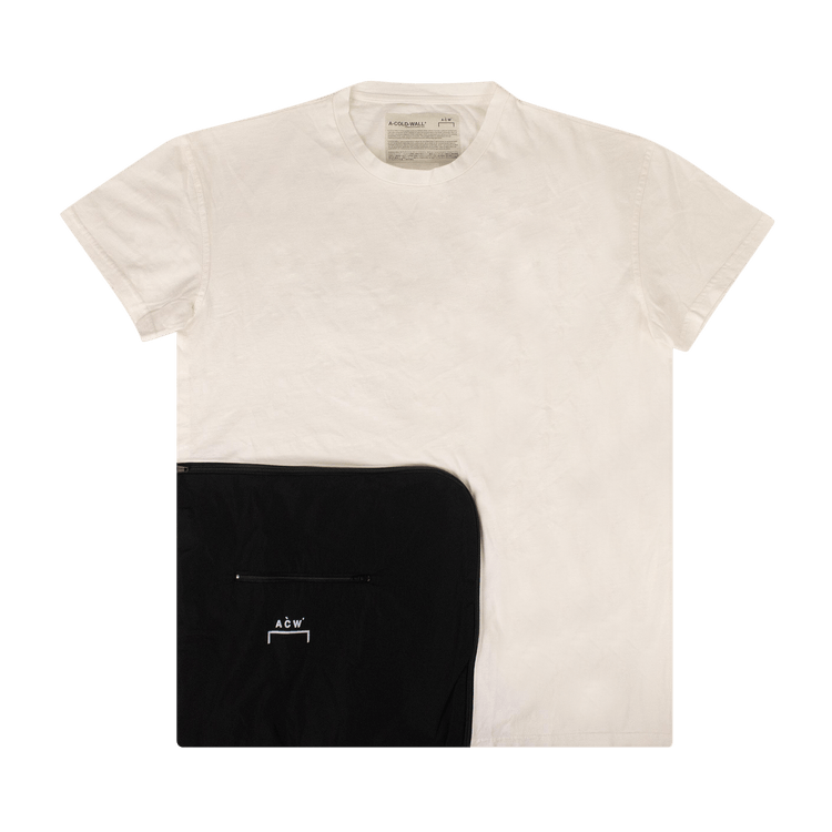 A-Cold-Wall* Zipper Pocket Short Sleeves T-Shirt 'White'
