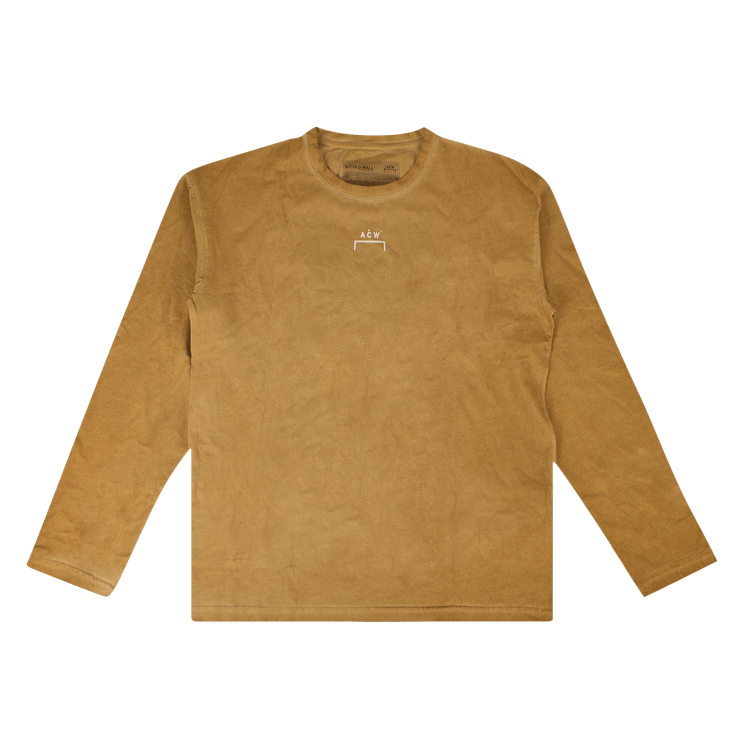 A-Cold-Wall* Bracket Logo Long-Sleeve T-Shirt 'Yellow'
