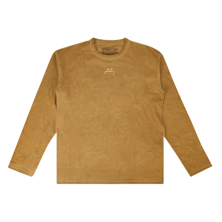 A-Cold-Wall* Bracket Logo Long-Sleeve T-Shirt 'Yellow'
