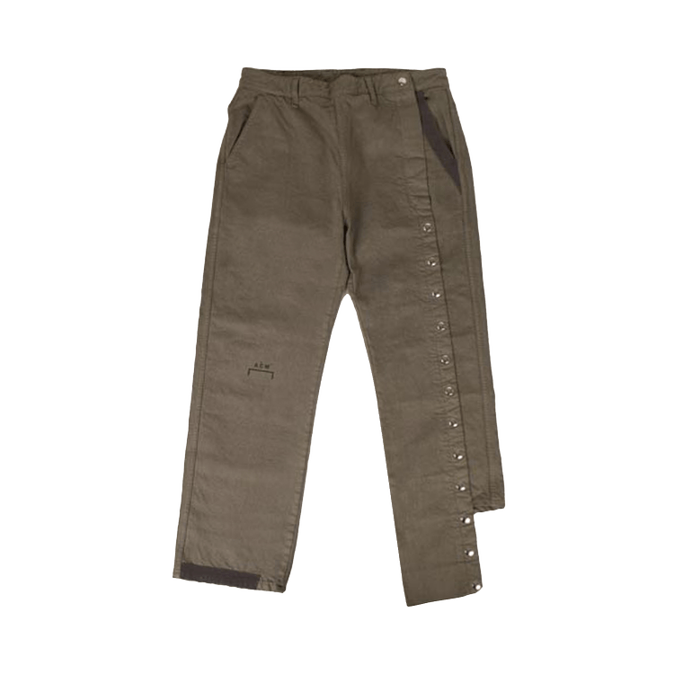 A-Cold-Wall* Asymmetric Snap Pants 'Grey'