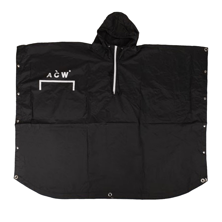 A-Cold-Wall* Oversized Hooded Rain Jacket 'Black'