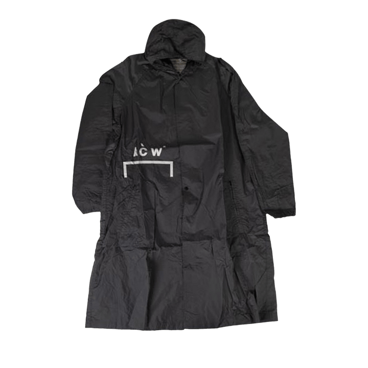 A-Cold-Wall* Long Hooded Rain Jacket 'Grey'
