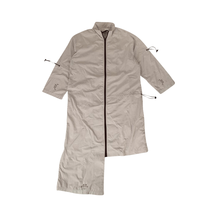 A-Cold-Wall* Asymmetric Drawstring Jacket 'Light Grey'