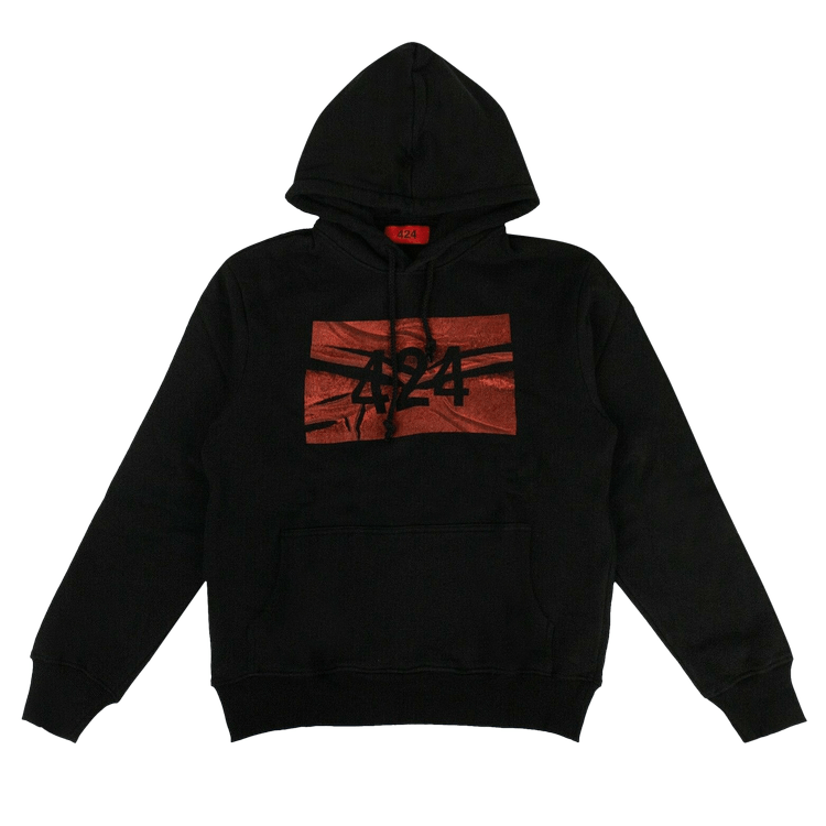 424 Logo Hooded Sweatshirt 'Black'