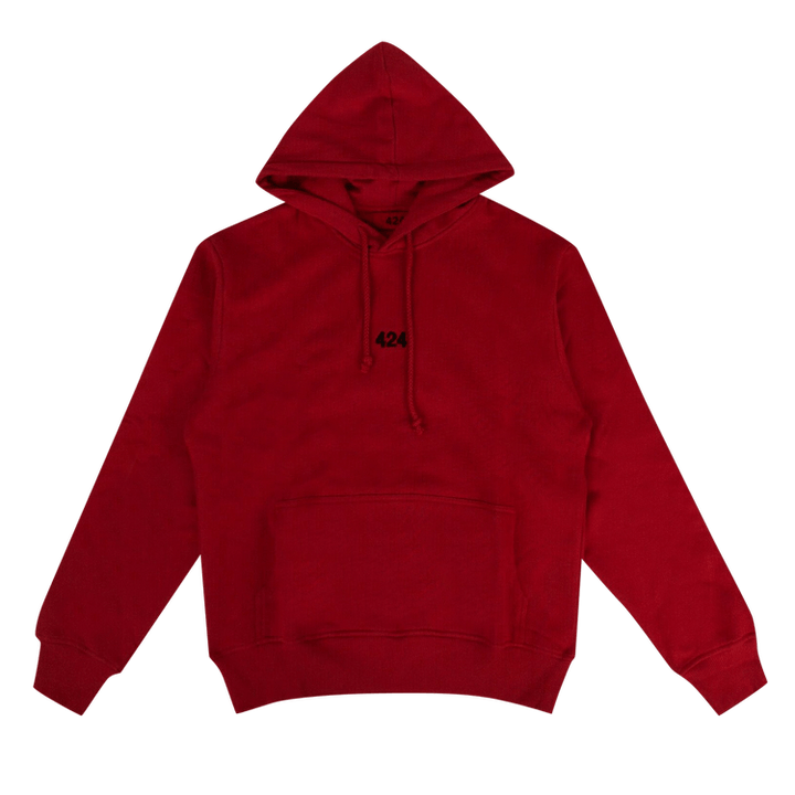 424 Logo Embroidery Hooded Sweatshirt 'Red'