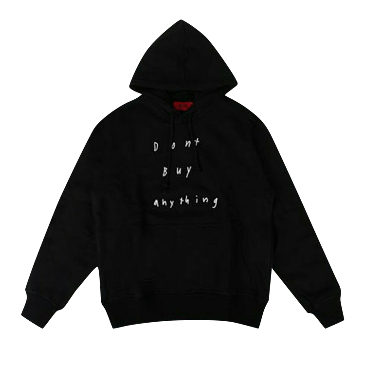 424 Don't Buy Hooded Sweatshirt 'Black'