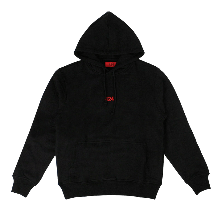 424 Logo Embroidery Hooded Sweatshirt 'Black'
