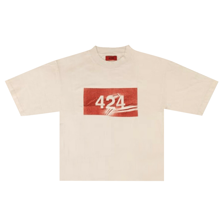 424 Label Short-Sleeve T-Shirt 'Cream'