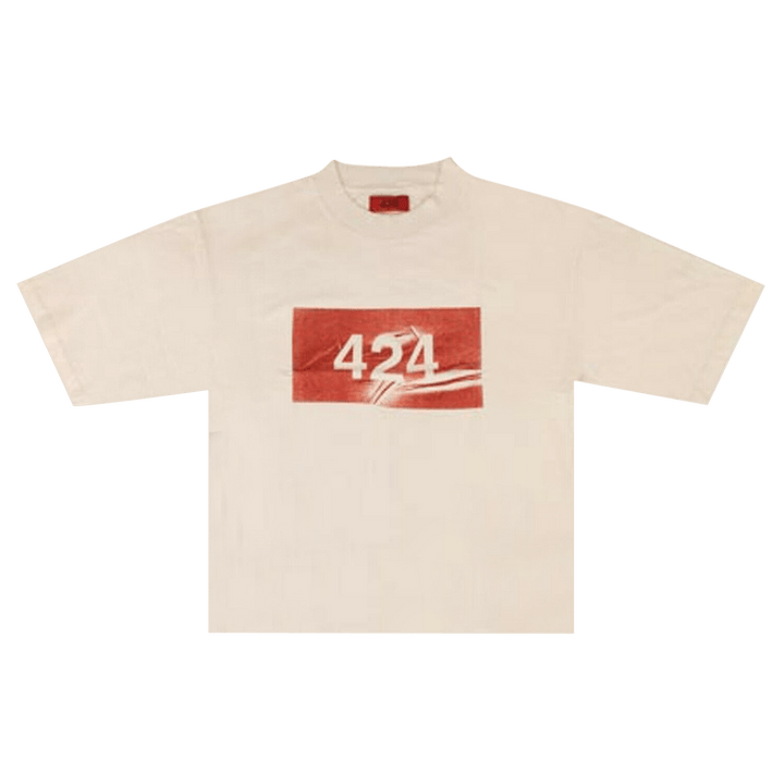 424 Label Short-Sleeve T-Shirt 'Cream'