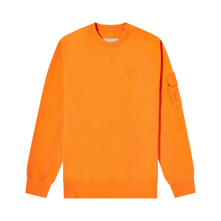 A-Cold-Wall* Essential Compass Crewneck 'Puffin Orange'