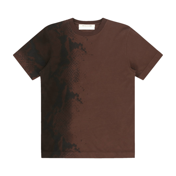 1017 ALYX 9SM Animal Print Short-Sleeve Tee 'Deep Brown'