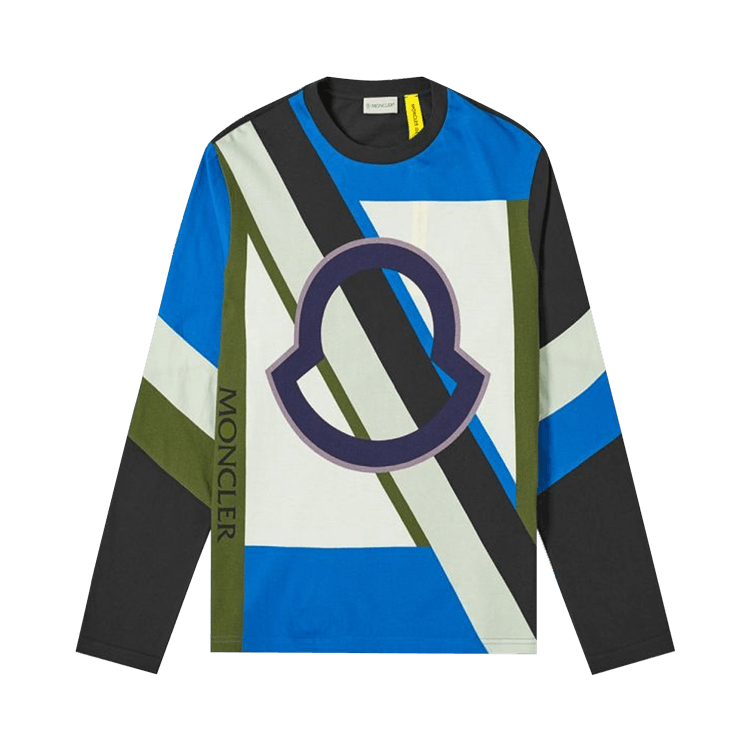 5 Moncler x Craig Green Long-Sleeve Shirt 'Blue/Green/Grey/Black'
