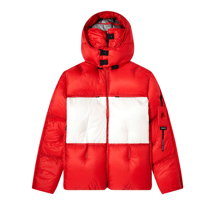 5 Moncler x Craig Green Maher Quilted Down Jacket 'Red/Grey/White'
