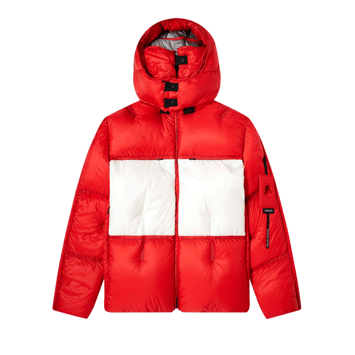 5 Moncler x Craig Green Maher Quilted Down Jacket 'Red/Grey/White'