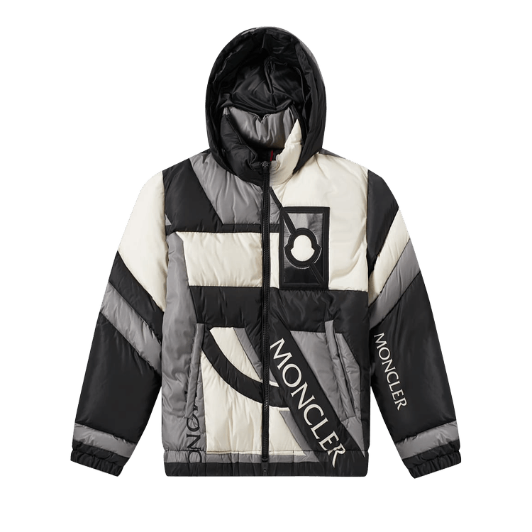 5 Moncler x Craig Green Plunger Puffer Jacket 'Black/White/Grey'