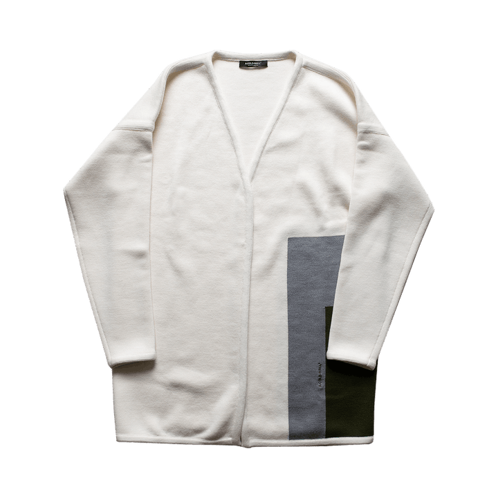 A-Cold-Wall* Block Albers Cardigan 'Chalk White'
